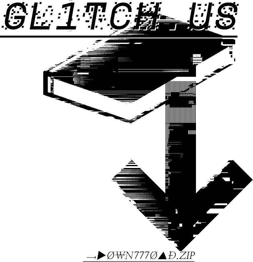 DOWNLOAD GL1TCH.US by jonCates, an Unstable Book for an Unstable Art, Dirty New Media and the Arts now known as Glitch Art